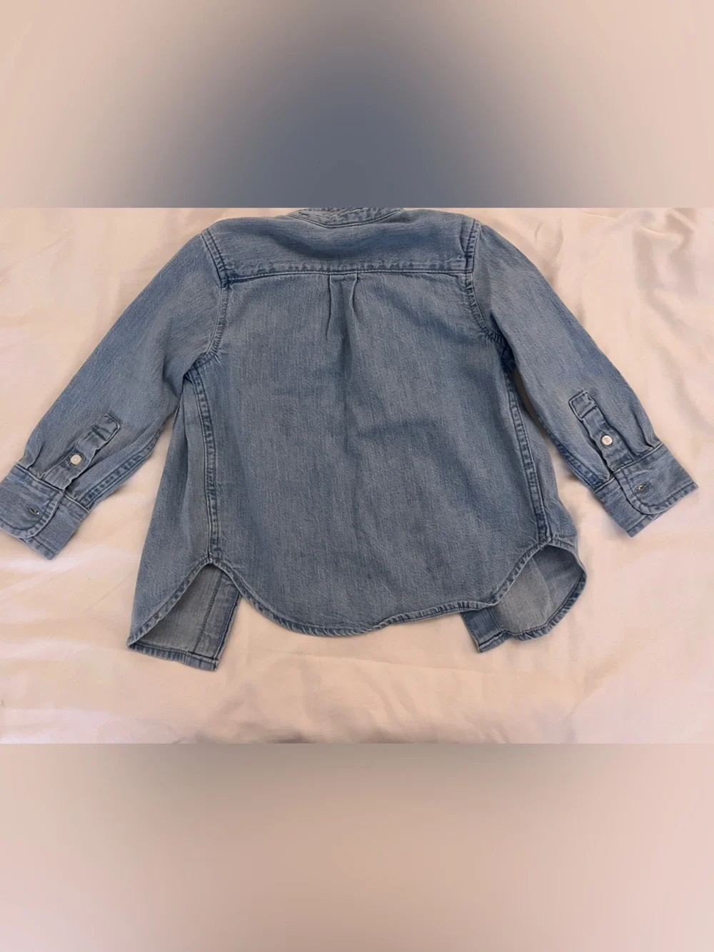 Baby Gap 2T Chambray Long Sleeve